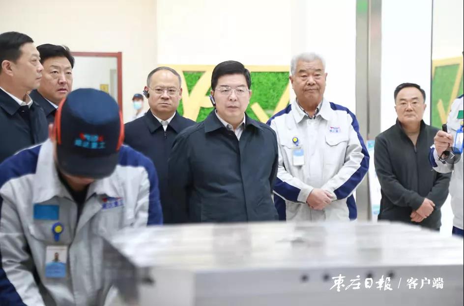 棗莊“工業強市產業興市”項目建設現場會走進威達